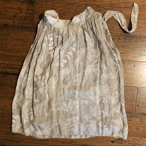 Soft as air silk sleeveless top